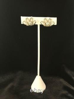 TRIFARI Petalettes Floral Set Alfred Philippe Gold-Trifanium Translucent 1949