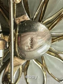 TRIFARI Petalettes Floral Set Alfred Philippe Gold-Trifanium Translucent 1949