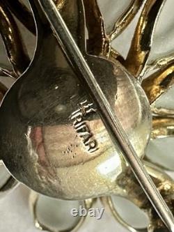 TRIFARI Petalettes Floral Set Alfred Philippe Gold-Trifanium Translucent 1949