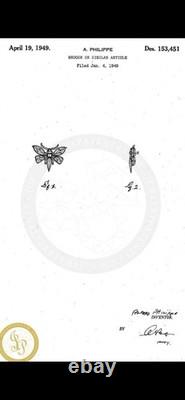 TRIFARI Petalettes Floral Set Alfred Philippe Gold-Trifanium Translucent 1949