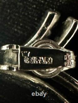 TRIFARI Premiere 1953 Set Crystal Baguettes Rhodium Alfred Philippe Box