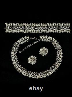 TRIFARI Queen Anne 1956 Set Crystal Rhinestones Alfred Philippe PAT PEND