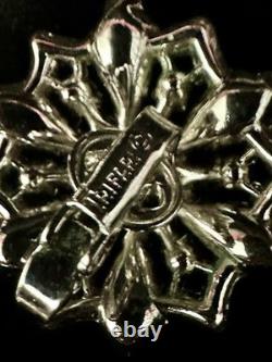 TRIFARI Queen Anne 1956 Set Crystal Rhinestones Alfred Philippe PAT PEND