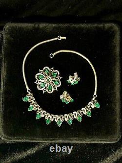 TRIFARI Queen Of Diamonds Alfred Philippe Trifanium Diamonds Emerald-Green