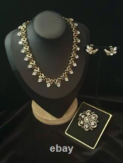 TRIFARI Queen of Diamonds Alfred Philippe BOOK Set Gold-Trifanium PAT PEND