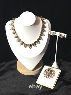 TRIFARI Queen of Diamonds Alfred Philippe BOOK Set Gold-Trifanium PAT PEND