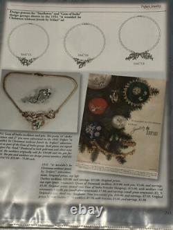 TRIFARI Queen of Diamonds Alfred Philippe BOOK Set Gold-Trifanium PAT PEND