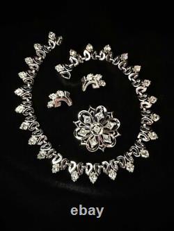 TRIFARI Queen of Diamonds Alfred Philippe BOOK Set Silver-Trifanium PAT PEND