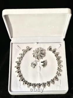 TRIFARI Queen of Diamonds Alfred Philippe BOOK Set Silver-Trifanium PAT PEND