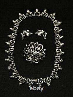 TRIFARI Queen of Diamonds Alfred Philippe BOOK Set Silver-Trifanium PAT PEND