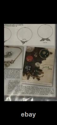 TRIFARI Queen of Diamonds Rhodium 1951 Crystal Rhinestones A. Philippe Box