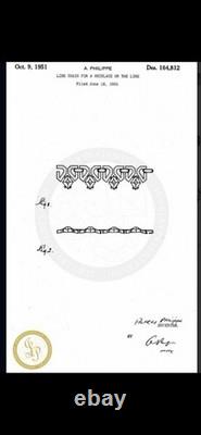 TRIFARI Queen of Diamonds Rhodium 1951 Crystal Rhinestones A. Philippe Box