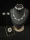 TRIFARI Radiance Thistle 1954 Set Rhinestones Rhodium Alfred Philippe Box