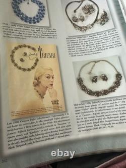 TRIFARI Radiance Thistle 1954 Set Rhinestones Rhodium Alfred Philippe Box