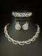 TRIFARI Reverie 1962 Set Crystal Rhinestones Rhodium Alfred Philippe PAT PEND