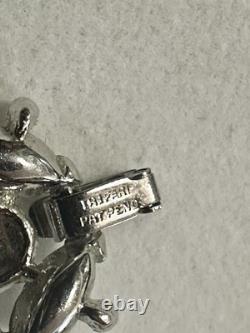 TRIFARI Rhodium Diamanté Alfred Philippe Earrings Bracelet Necklace PAT PEND Box