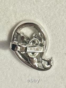 TRIFARI Rhodium Diamanté Alfred Philippe Earrings Bracelet Necklace PAT PEND Box