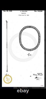 TRIFARI Rhodium Honeycomb Set Tessellated Alfred Philippe PAT PEND 1945