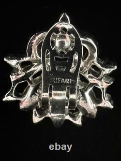 TRIFARI Ribbon Diamanté Set Alfred Philippe Navette Earrings Necklace PAT PEND