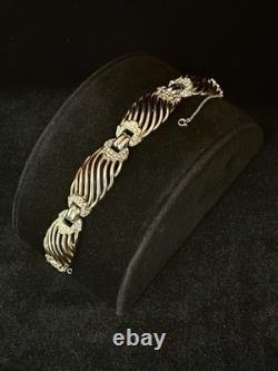 TRIFARI Royal Ransom 1953 Set Gold Heart Open-Work Crystal Alfred Philippe