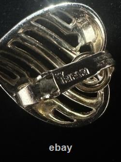 TRIFARI Royal Ransom-Hearts 1953 Set Gold Open-Work Crystal A. Philippe