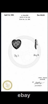 TRIFARI Royal Ransom-Hearts 1953 Set Gold Open-Work Crystal A. Philippe