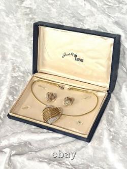 TRIFARI Royal Ransom Set Hearts Open-Work Diamanté Alfred Philippe 1953 TRIFARI Royal Ransom Set Hearts Open-Work Diamanté Alfred Philippe 1953