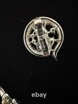 TRIFARI Sapphire-Blue Set 1954 Alfred Philippe Trifanium Rhinestones PAT PEND