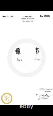 TRIFARI Sapphire-Blue Set Trifanium Alfred Philippe Pear Rhinestones PAT PEND