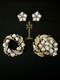 TRIFARI Sorrento 1959 Set Gold Baby-Teeth Baroque-Pearls Alfred Philippe withBox