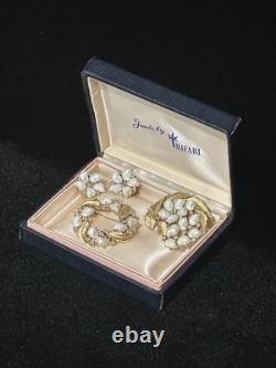 TRIFARI Sorrento 1959 Set Gold Baby-Teeth Baroque-Pearls Alfred Philippe withBox