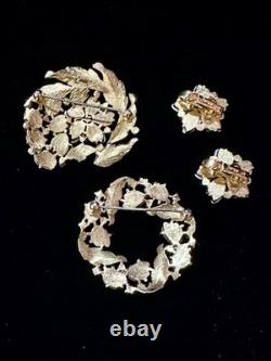 TRIFARI Sorrento 1959 Set Gold Baby-Teeth Baroque-Pearls Alfred Philippe withBox