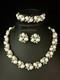 TRIFARI Southampton 1959 Set White Turquoise Baroque Seed Gold Alfred Philippe