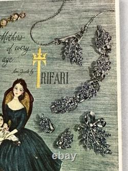 TRIFARI Spring Fantasy BOOK-Set Alfred Philippe Sapphire-BLUE Trifanium