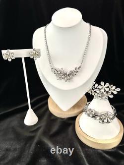 TRIFARI Star Flowers Set 4-5-6 Petals Alfred Philippe Trifanium PAT PEND