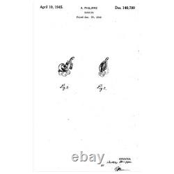 TRIFARI Sterling A. Philippe Large & Small Royal Crown of Pearls Pins & Earrings