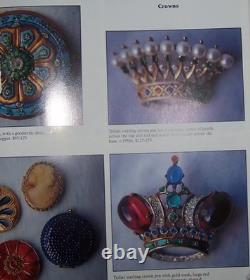 TRIFARI Sterling A. Philippe Large & Small Royal Crown of Pearls Pins & Earrings