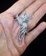 TRIFARI Sterling'Alfred Philippe' Pave Bird of Paradise Pin