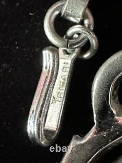 TRIFARI Teardrop Demi-Parure Alfred Philippe Dangle Pave' Leaves Trifanium Crown