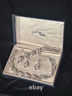 TRIFARI Teardrop-Navette Alfred Philippe Trifanium Earrings Bracelet Necklace