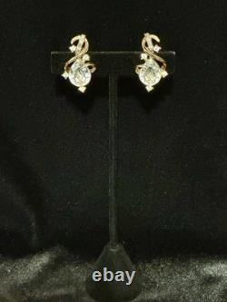 TRIFARI Teardrop PAT PEND Alfred Philippe Earrings Bracelet Brooch/Necklace