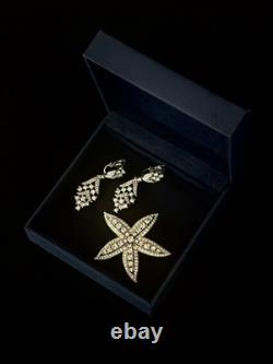 TRIFARI The Cool Jewel 1967 Crystal Rhinestones Rhodium Alfred Philippe Crown