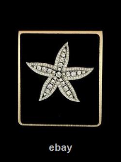 TRIFARI The Cool Jewel 1967 Crystal Rhinestones Rhodium Alfred Philippe Crown