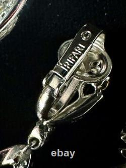 TRIFARI The Cool Jewel 1967 Crystal Rhinestones Rhodium Alfred Philippe Crown