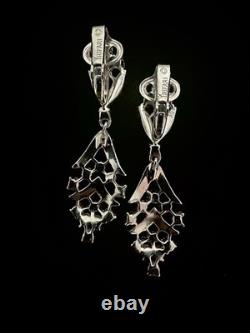 TRIFARI The Cool Jewel 1967 Crystal Rhinestones Rhodium Alfred Philippe Crown
