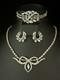 TRIFARI The Duchess 1951 Set Baguettes Marquise Rhodium A. Philippe PAT PEND