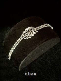 TRIFARI The Duchess 1951 Set Baguettes Marquise Rhodium A. Philippe PAT PEND