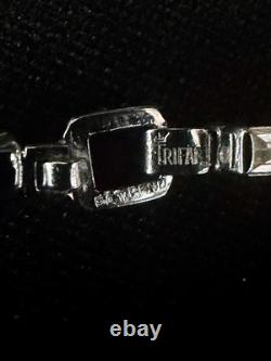 TRIFARI The Duchess 1951 Set Baguettes Marquise Rhodium A. Philippe PAT PEND