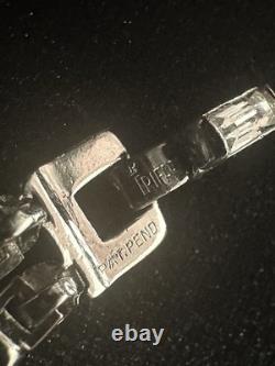 TRIFARI The Duchess 1951 Set Baguettes Marquise Rhodium A. Philippe PAT PEND