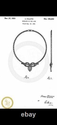 TRIFARI The Duchess 1951 Set Baguettes Marquise Rhodium A. Philippe PAT PEND